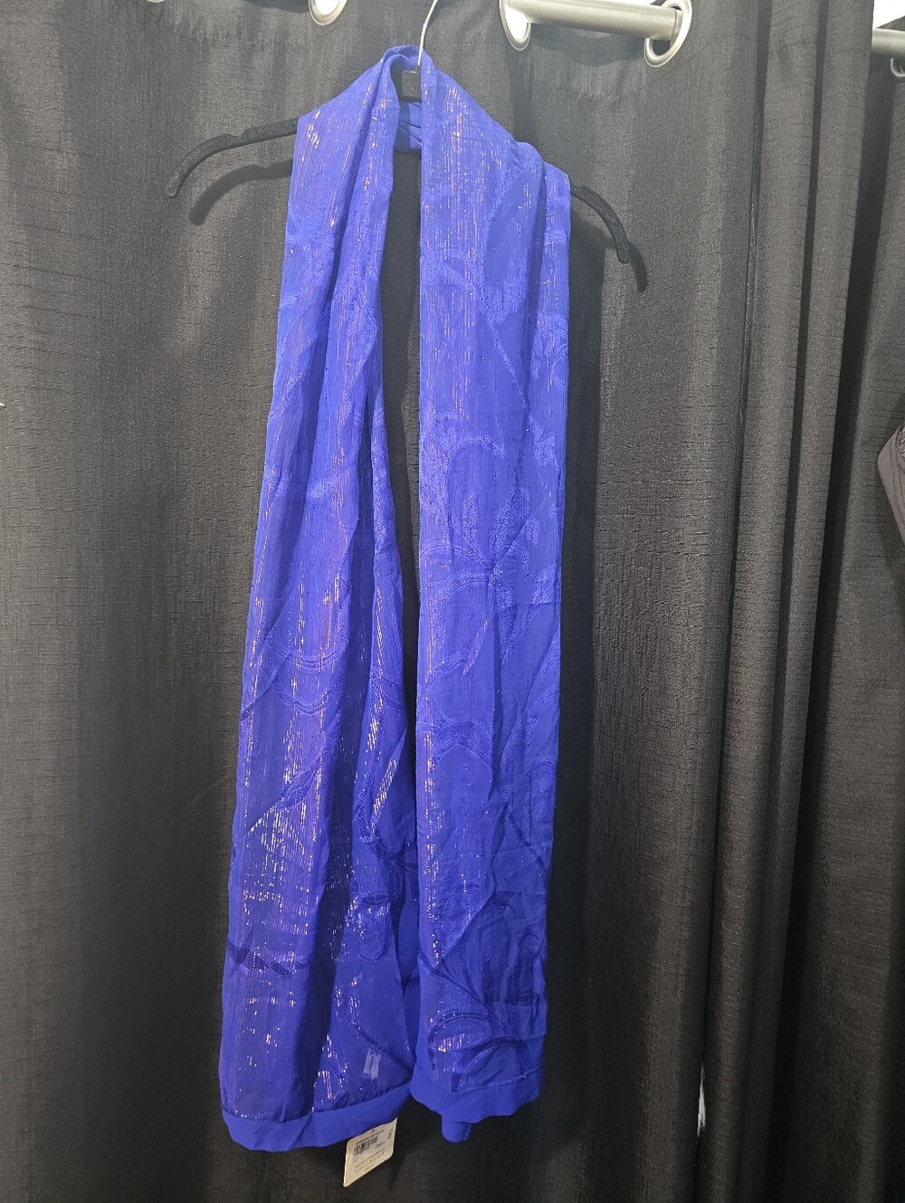 Women’s Lightweight Teal & Blue Scarves / Hijabs - Picture 3 of 15